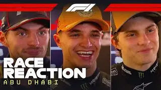 Drivers React To The Race | 2025 Abu Dhabi Grand Prix
