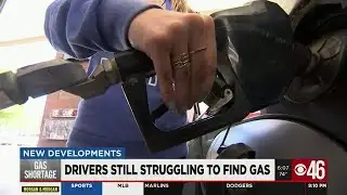 Drivers still struggling to find gas