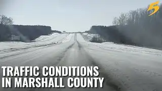 Drivers stranded on I-22 due to hazardous conditions