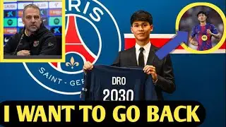 🔵Dro Fernández: A Strong Statement on His Desire to Return to Barcelona.