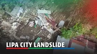 DRONE VIDEO: 3 killed in Lipa City landslide | ABS-CBN News