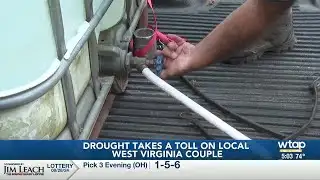 Drought impacts well water