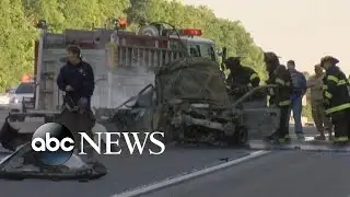 Drowsy FedEx Driver Causes Terrifying 8 Car Pile-Up, Allegedly