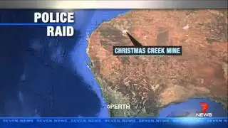Drug Raids on FIFO Workers | Seven News Perth | 2/12/2014