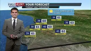 Dry and cool weather Saturday before warm up