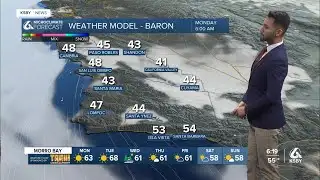 Dry and warm conditions will continue through Tuesday with mostly clear skies