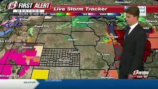 Dry but still hot Monday