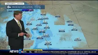 Dry conditions and chilly temperatures remain on Thursday