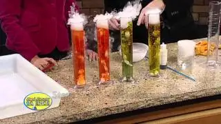 Dry Ice Bubbling Acid - Cool Science Experiment