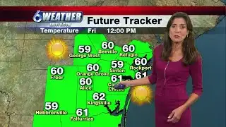 Dry, mild weather conditions should continue through weekend