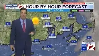 Dry Milder Wed. Afternoon