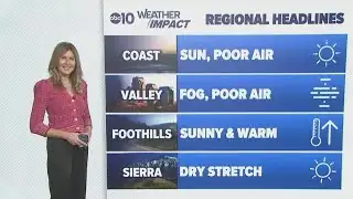 Dry, warm weather holds through weekend; slight shower chance next week