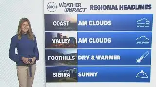 Dry weather holds before atmospheric river arrives next week
