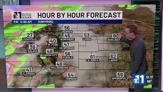 Dry Wednesday, storms arrive Thursday
