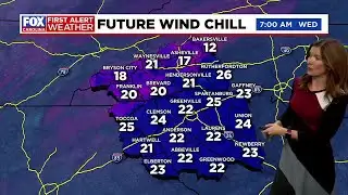 Drying out Wednesday and Thursday before our next rain chance Friday