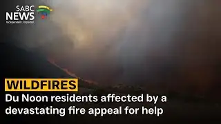 Du Noon residents affected by a devastating fire appeal for help