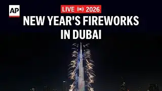 Dubai New Year 2026: LIVE fireworks in the UAE