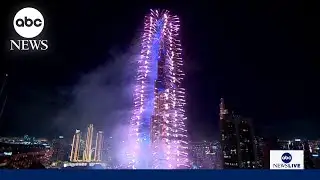 Dubai rings in 2026 with stunning fireworks display