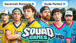 Dude Perfect vs Savannah Bananas in Every Sport | Squad Games