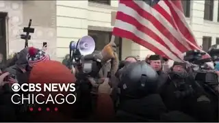 Dueling protests over immigration crackdown held in Minnesota