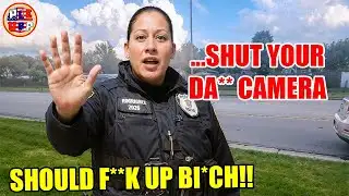Dumb Female Cop Gets Put In Her Place! Cops Get Owned Audit Fail|1st Amendment Audit|Id Refusal #297