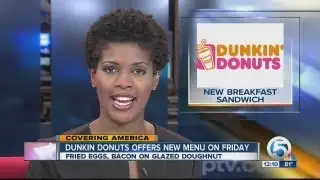 Dunkin Donuts adding new Glazed Doughnut Breakfast Sandwich to menu