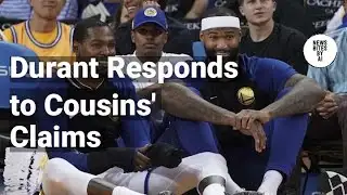 Durant Slams Cousins
