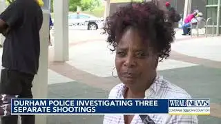 Durham police investigating three separate shootings