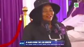 During the burial of Beryl odinga,Winnie Odinga stated that Babu has been loyal to Odinga family