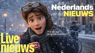 🇳🇱 Dutch News Listening Practice for Learners | Dutch Only #dutch #learning #study