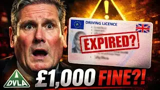 DVLA SHOCK WARNING for ALL UK Drivers Who Passed Before 2017 (Up to £1,000 Fine!)