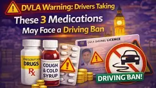 DVLA Warning Explained: 3 Common Medications That Could Stop You Driving
