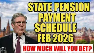 DWP UPDATE: State Pension Payment Schedule for FEBRUARY 2026 - How Much Will You Get?