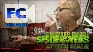 DYI - Adam Savage from MythBusters Talks Haunted House Quality Spiderwebs
