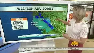 Dylan Dreyer Classic Hot Weather Profiling on NBC Today Show!