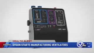 Dyson starts manufacturing ventilators