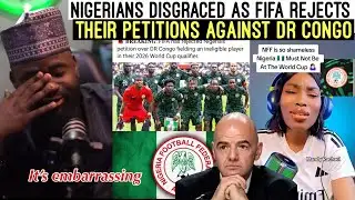E DON BURST‼️😭 FIFA HAS REJECTED NIGERIA’S PETITION OVER DR CONGO DISQUALIFICATION 