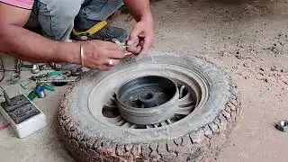 E rickshaw Dam chip 😱