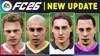EA FC 26 NEWS | ALL 150 Added Real Faces - Classic XI Teams ✅