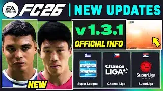 EA FC 26 NEWS | NEW Title Update, CONFIRMED Real Faces & MORE Licenses ✅