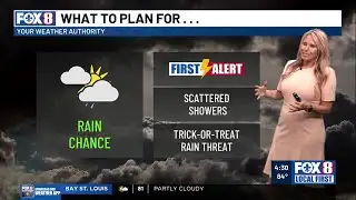 Early evening weather update for Wednesday, Oct. 30