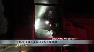 Early morning Herrin house fire