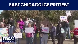 East Chicago ICE protest