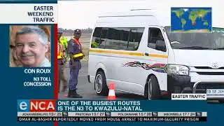 Easter weekend traffic