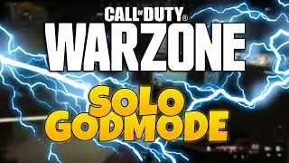 EASY *INSANE* SOLO WARZONE GLITCH UNDER THE MAP (GODMODE)