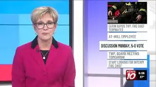 Eaton Rapids Twp. Fire Chief terminated