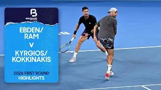 Ebden/Ram v Kyrgios/Kokkinakis Highlights | Brisbane International 2026 First Round