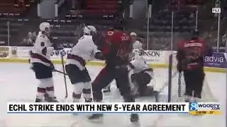 ECHL strike ends with new 5-year agreement