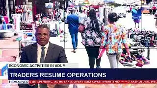 Economic Activities In Adum: Traders resume operations