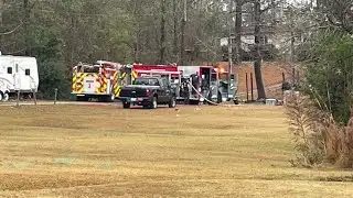 Edgefield County crews battle house fire on Rolling Hills Drive